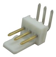 22-12-4032 - Header, Right Angle, Square Pin, 0.1", 3 Way