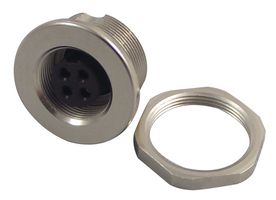 09-0412-00-04 - Socket, Panel Mount, 4 Way, 702 Series