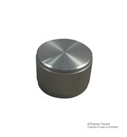 061-6006 - 23.8mm Instrument Knob, Aluminium, Round Shaft