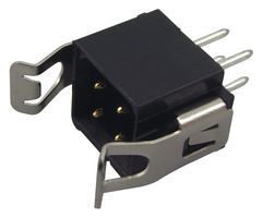 M80-8530442 - Pin Header, Board-to-Board, Wire-to-Board, 2mm, 2 Rows, 4 Contacts, Through Hole