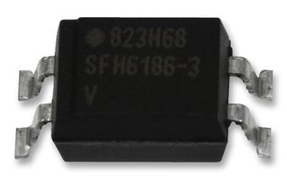 SFH6106-4 - 1 Channel SMD Optocoupler, Transistor Output, , DIP, 4 Pins, 60mA, 5.3kV, 160 %