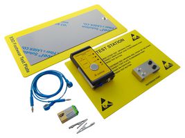 093-0019 - 9V Wristband Test Station with Wall Mount and Footplate