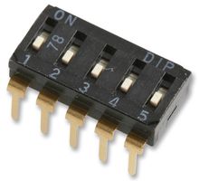 MCEIR-05 - Switch, DIL, Low Profile, PCB, 5 Way