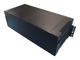 G17083UBK - 3U 19" Rack Box, Black ABS