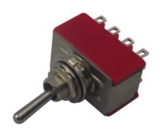 1M41T1B5M1QE - Switch, Solder Tag, 4PDT, On-On