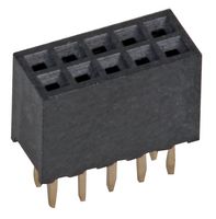 2200SB-10G-A1 - 1.27mm PCB Header Socket, 2 Row, 10 Way, Vertical