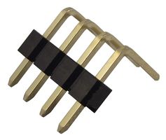 MC34749 - Header, 1 Row, Right Angle, 4 Way