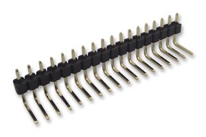 MC34761 - Header, 1 Row, Right Angle, 18 Way