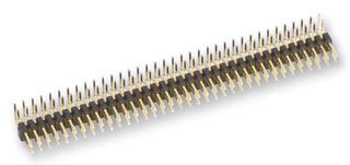 MC34775 - Header, 2 Row, Right Angle, 20 Way