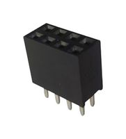 2214S-08SG-85 - Socket, PCB,  2.54mm, 2 Row, Vertical, 8 Way