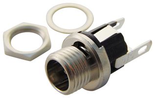712A - 2.5mm Panel Mount DC Socket, 12V DC, 5A