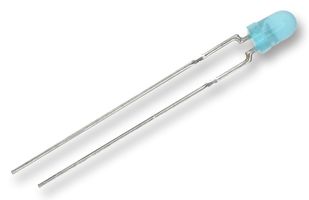 151051BS04000 - LED, Blue, Through Hole, T-1 3/4 (5mm), 30 mA, 3.2 V, 470 nm