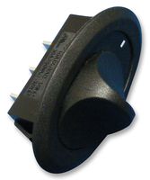 R13-608D1-02-BB-5A - Slide Switch, On Off On, Panel Mount, 16A, 125V