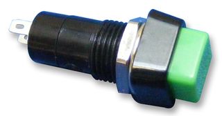 R13-23B-05-BG - Push Button Switch, Latching, SPST-NC, 12.2mm