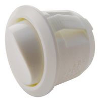 R13-112A5-02-WW-0A - Rocker Switch, On / Off, SPST, White, 250V AC, 10A