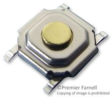 SKQGAFE010 - Tactile Switch, 100gf, 12V DC, 50mA