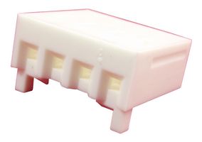 09-50-8043 - 4 Way Crimp Terminal Connector Socket Receptacle House, Friction Ramp, 3.96mm Pitch