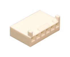 09-50-8063 - 6 Way Crimp Terminal Connector Socket Receptacle House, Friction Ramp, 3.96mm Pitch