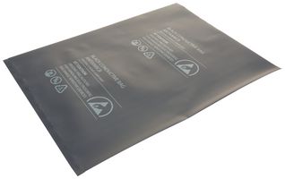 006-0045 - Black Conductive Heat Seal ESD-Safe Bag, 457mm x 406mm, x100