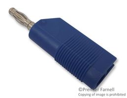 25.403.5 - 4mm Plug, Stackable, Blue