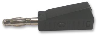 A-1.107-B - Plug, 4mm, Black