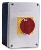 LB633P - 63A, 3 Pole Enclosed Switch Disconnector / Rotary Isolator, Boxed