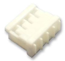 87439-0400 - 1.5mm Pitch Pico-SPOX Wire-to-Board Housing, 4 Way, Off-White Housing