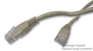 PS11038 - 15m Grey Cat5e Ethernet Patch Lead
