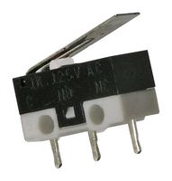 DM1-01P-30-3 - Microswitch, SPDT, 1A, Short Lever, 125V