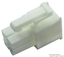 39-01-2045 - Mini-Fit Jr. Socket Housing, 2 Row, UL 94V-0, 4 Way, Natural