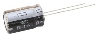 EEUFR1V330B - Electrolytic Capacitor, 33 uF, 35 V, +/- 20%, Radial Leaded, 5000 hours @ 105°C, Polar