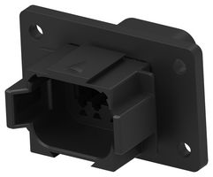 DT048P-CL06 - Recept, Flange Mount, DT Series, Pins, 8 Way