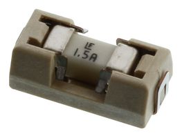 015401.5DR - SMD Fuse with Holder Clip, Very Fast Acting, 125V AC, 9.73mm x 5.03mm