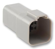 AT04-6P - Receptacle, AT Series, Pins, 6 Way