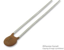 D681K20Y5PH63J5R - Ceramic Disc Capacitor, 680 pF, 100 V, ± 10%, Y5P, 5 mm, Radial Leaded