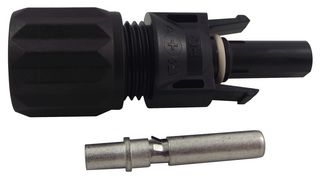 H4CFC4DI - Solar Panel Connector, Socket, Helios H4, 4mm