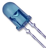 L-934MBDL - Low Power LED, T1 3mm, 20mA, 3.8V, 430nm, Blue