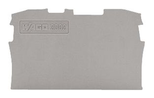 2002-3291 - End and Intermediate Plate, Triple Deck, Grey