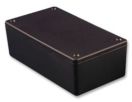 1591XXFBK - IP54 Black Flame Retardant ABS Enclosure - 221x150x60mm