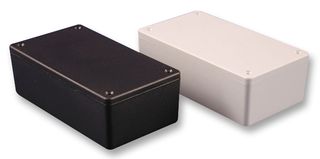 1591XXMBK - IP54 Black Flame Retardant ABS Enclosure - 85x56x24mm