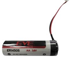 ER14505W - AA 2.6Ah 3.6V Lithium Thionyl Chloride Battery, Wire Leads