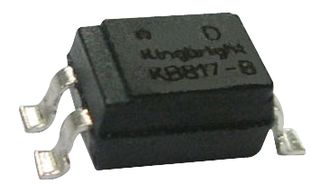 KB817-B - Optocoupler, Transistor Output, 1 Channel, Surface Mount DIP, 4 Pins, 50mA, 5kV, 50%