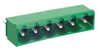 MC000160 - 2 Way Vertical Pluggable Terminal Block Header, 16A, 5mm Pitch