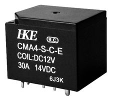 MCCMA4-S-DC12V-C-E - Automotive Relay, SPDT, 12V DC, 30A
