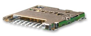 503398-1892 - Memory Card Connector, MicroSD, Push-Push, 8 Contacts, Phosphor Bronze, Gold Plated Contacts