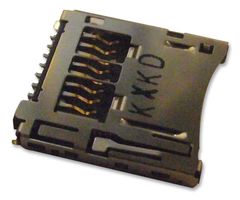 502774-0891 - 1.1mm Pitch microSD Memory Card Connector, Reverse Mount SMT, Push-Push Type