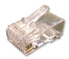 44915-0001 - Modular Connector, RJ45 Plug, 1 x 1 (Port), 8P8C, Cat6, Cable Mount
