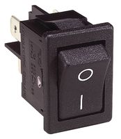 H8550VBACAB - Rocker Switch, On Off, DPST, I/O Markings, 250V AC, 10A