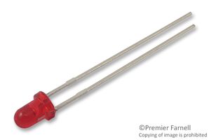 703-0090 - LED, Red, 3mm, 1.8V