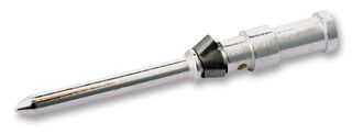 09 15 000 6124 - Heavy Duty Connector Contact, Han D, Pin, 22AWG, Crimp, 10A, Copper